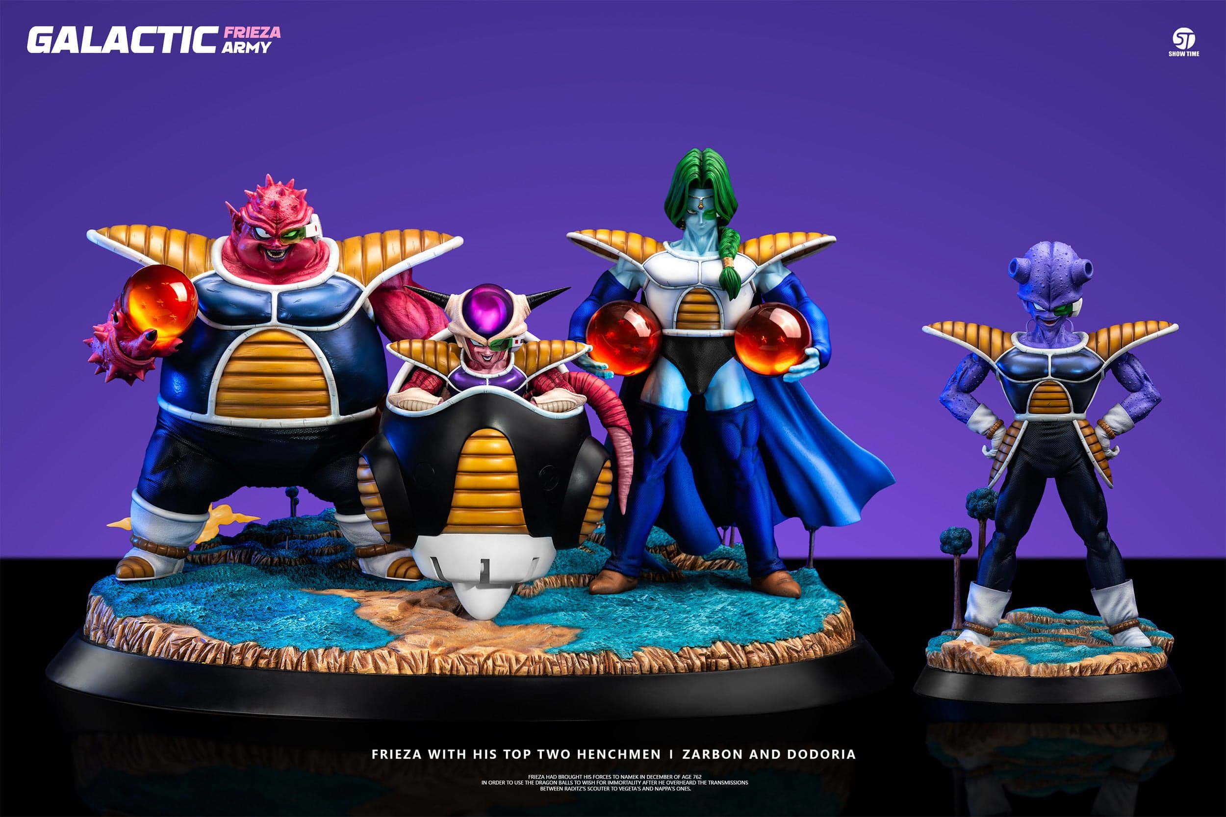 Show Time - Frieza First Form, Dodoria and Zarbon - Thumbnail 4