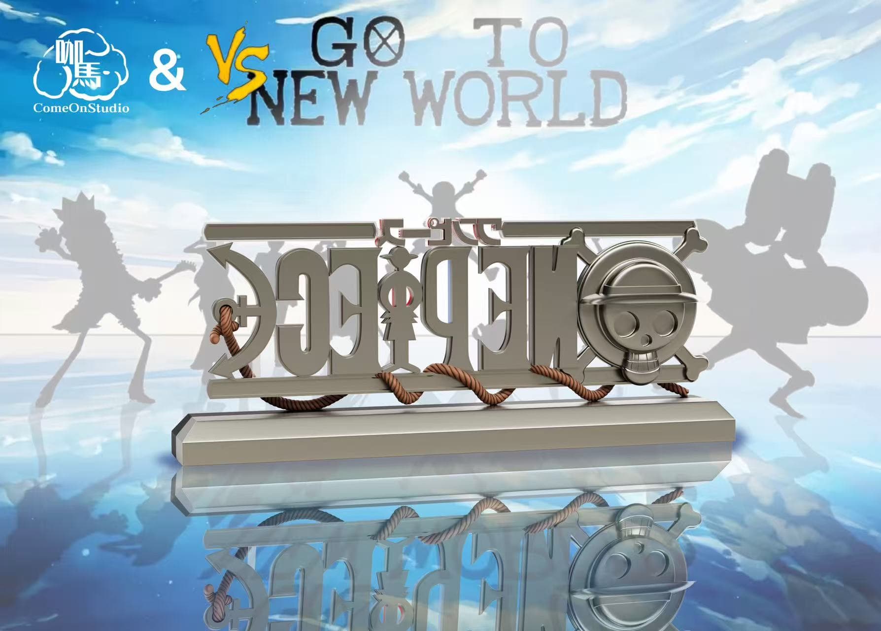VS x Come On - One Piece Logo - Thumbnail 4