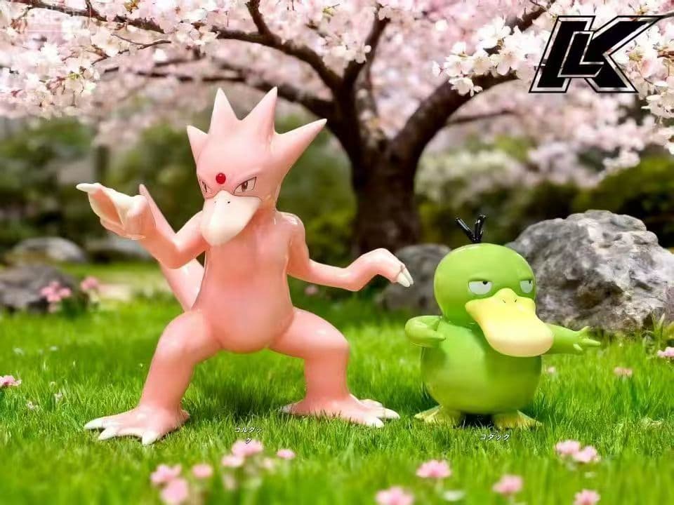 Kuai Le Wu - Golduck and Psyduck - Thumbnail 2