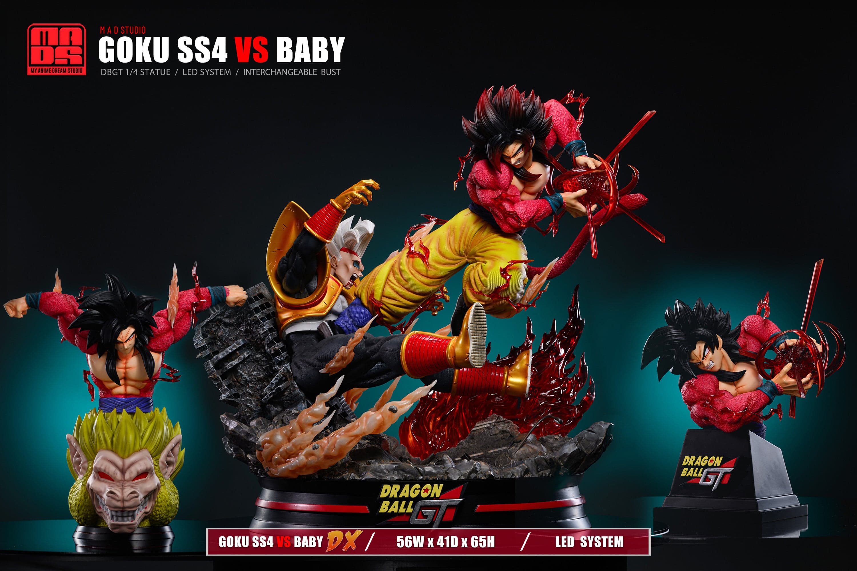 MAD - SSJ4 Goku vs Baby Vegeta - Thumbnail 6