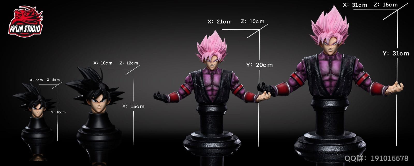 Kylin - SSJ3 Goku Black - Thumbnail 4