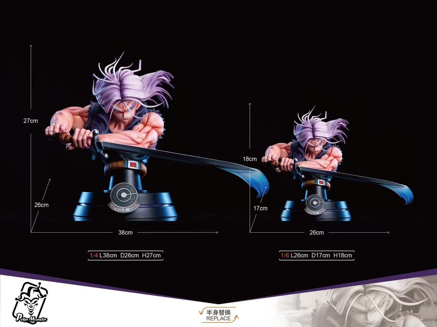 Poker Monster - Trunks - Thumbnail 12
