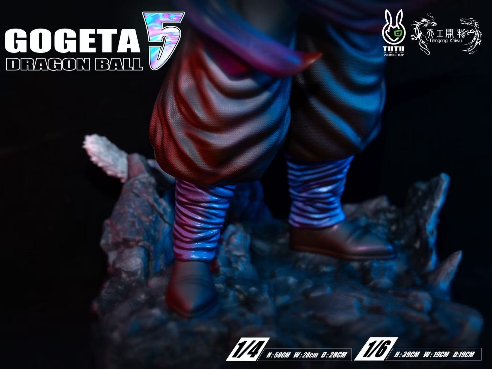 TG Tiangong Kaiwu x Tutu Workshop - SSJ5 Vegito and Gogeta - Thumbnail 8
