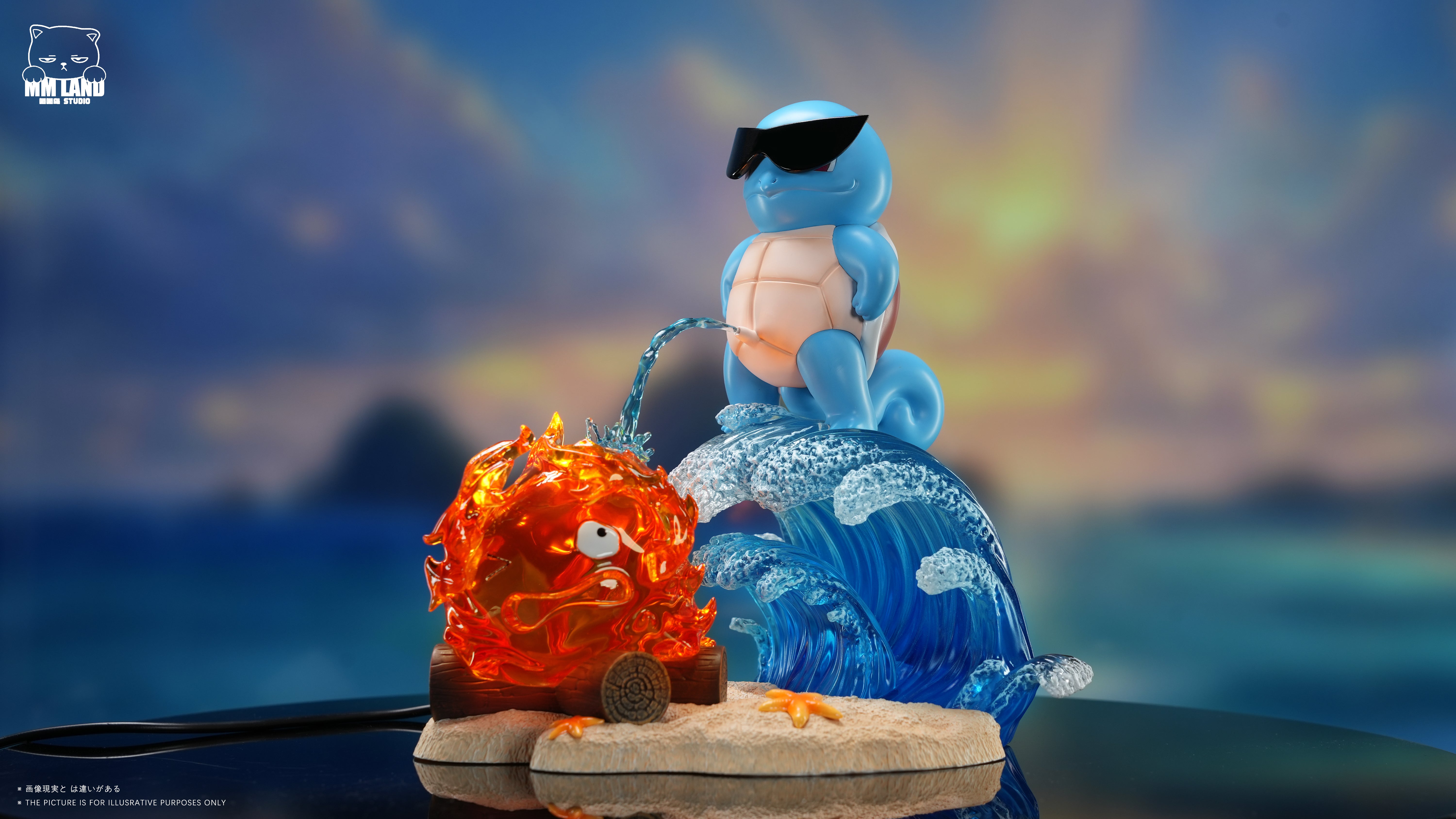 MMLAND - Squirtle and Calcifer - Thumbnail 2