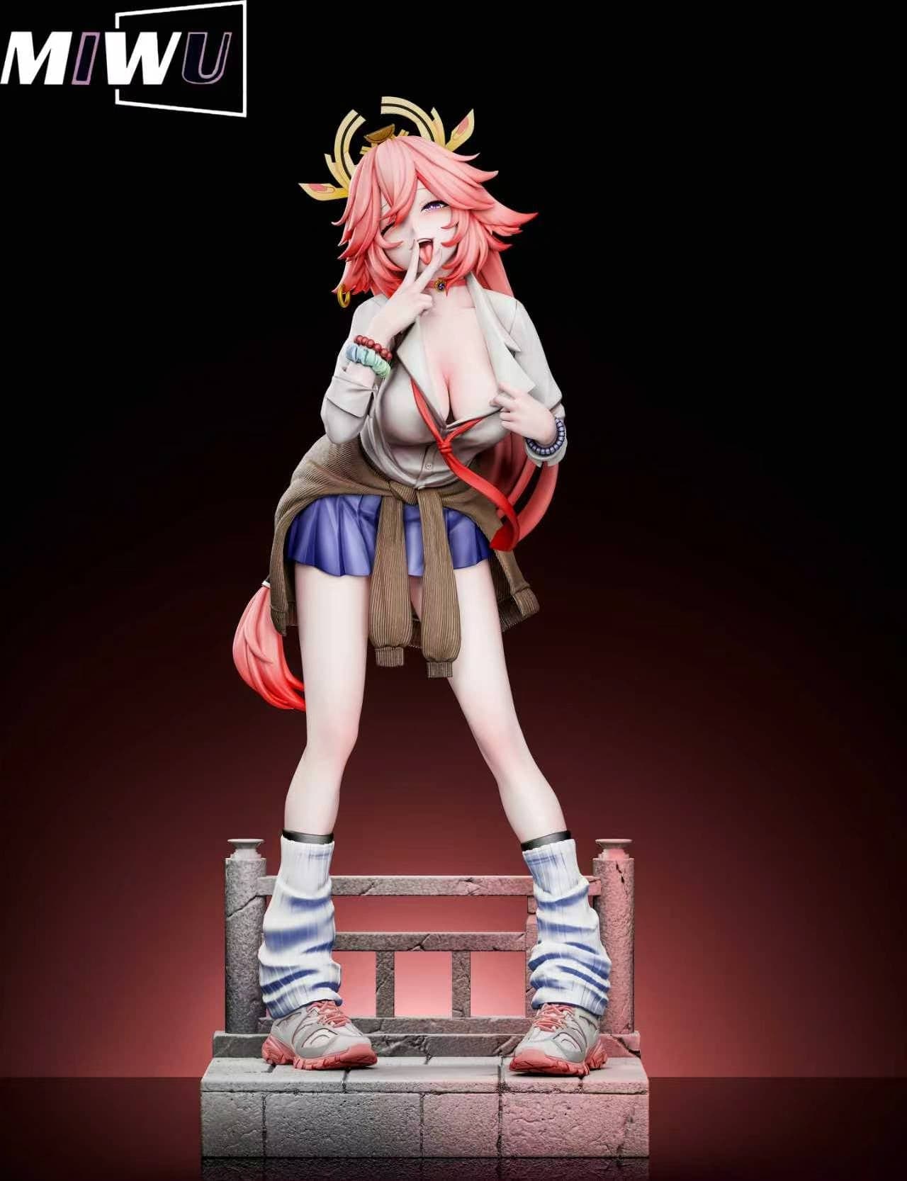 Miwu - Yae Miko and Raiden Shogun - Thumbnail 5