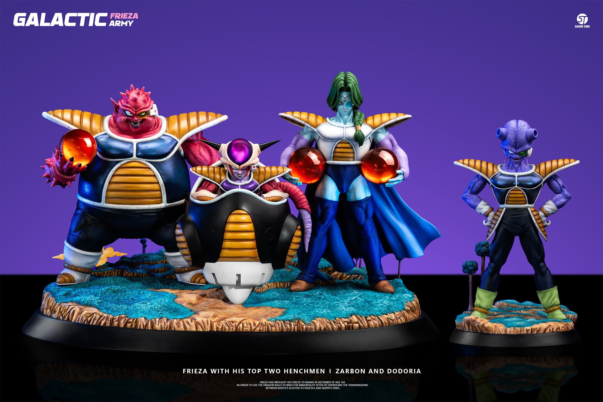 Show Time - Frieza First Form, Dodoria and Zarbon - Thumbnail 3