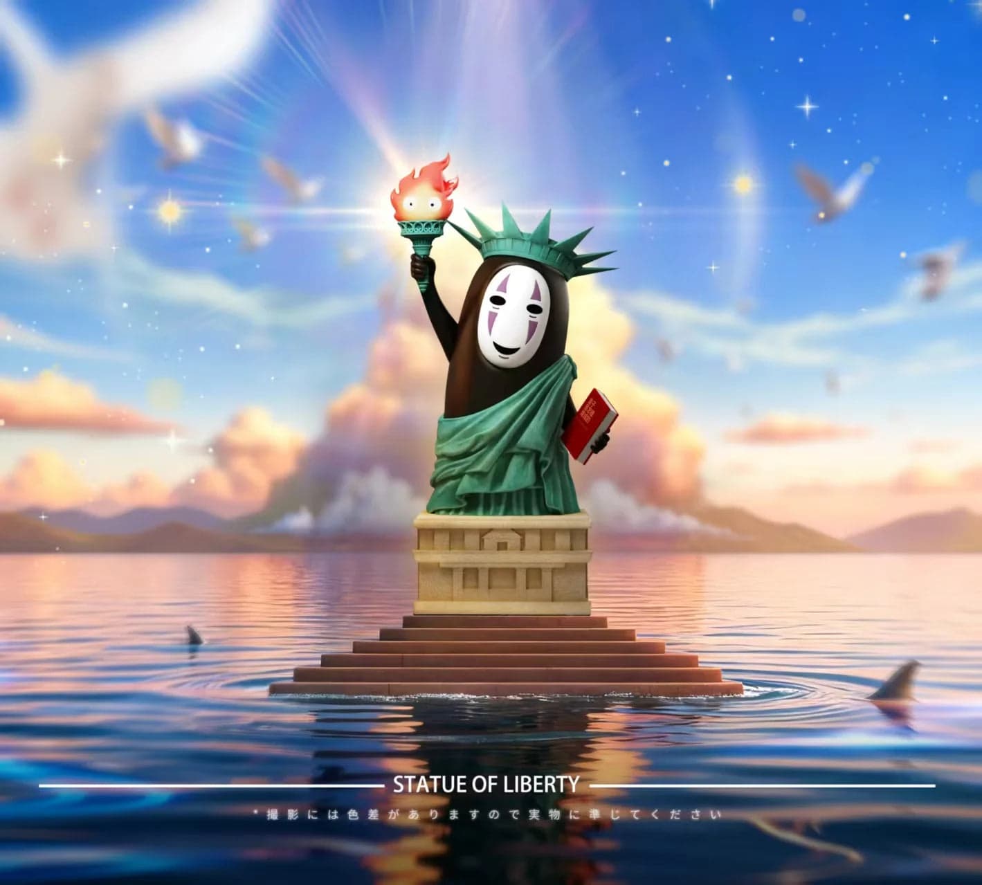 Long Miao - No-Face of Liberty