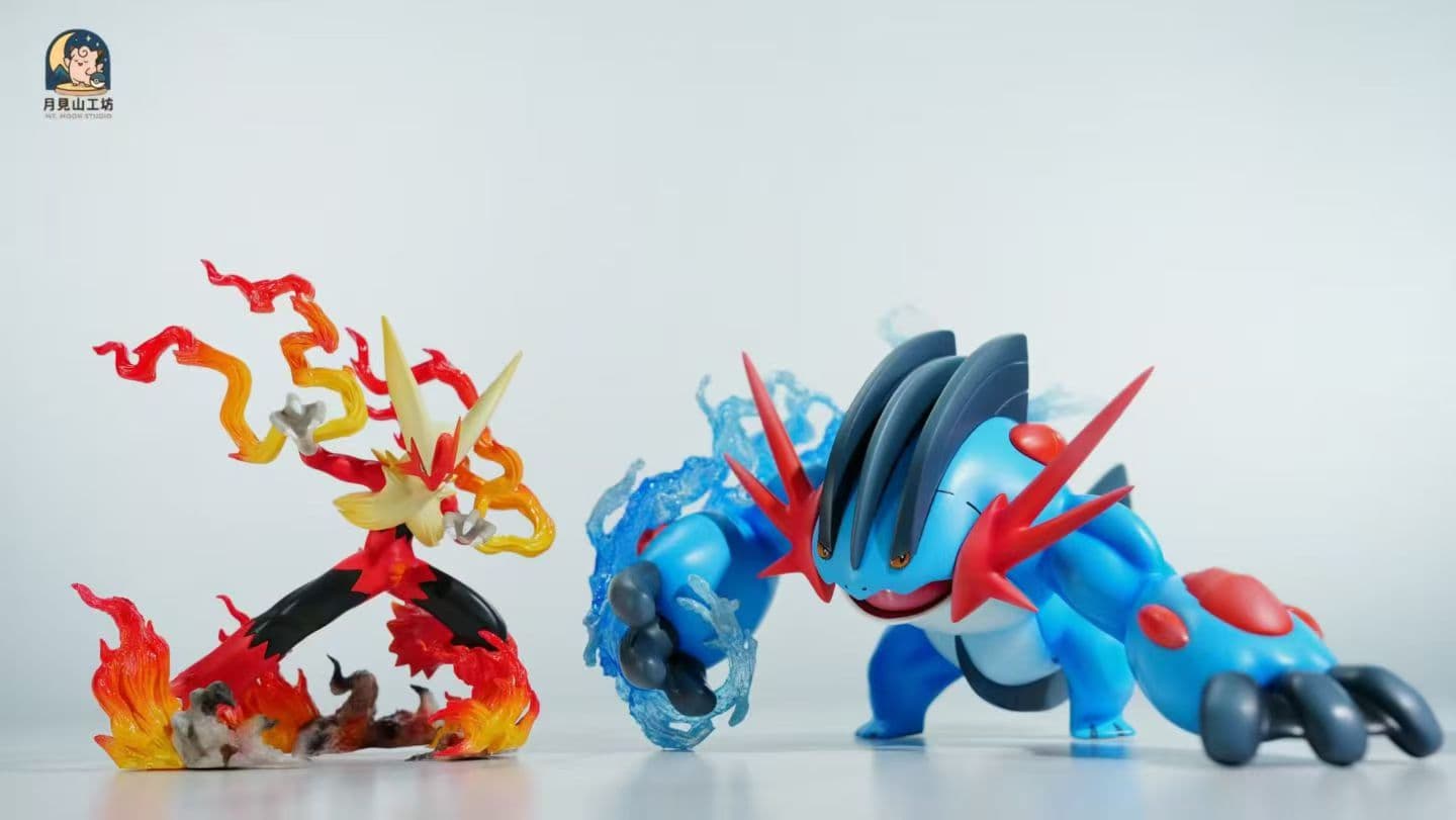 Yue Jian Shan - Mega Blaziken and Torchic - Thumbnail 5