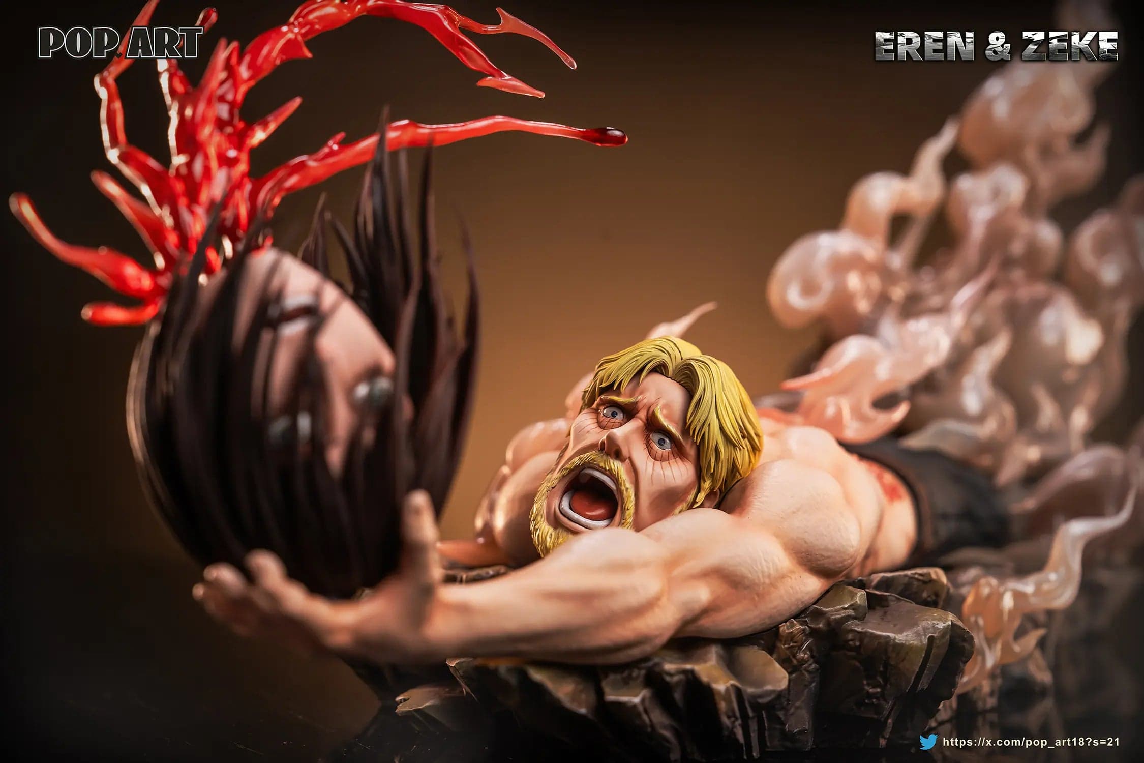 Pop Art - Eren and Zeke - Thumbnail 6