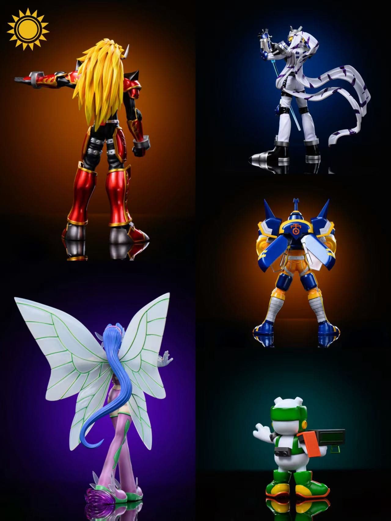 Sun Toys - Wolfmon, Fairimon, Agnimon, Chackmon and Blitzmon - Thumbnail 6