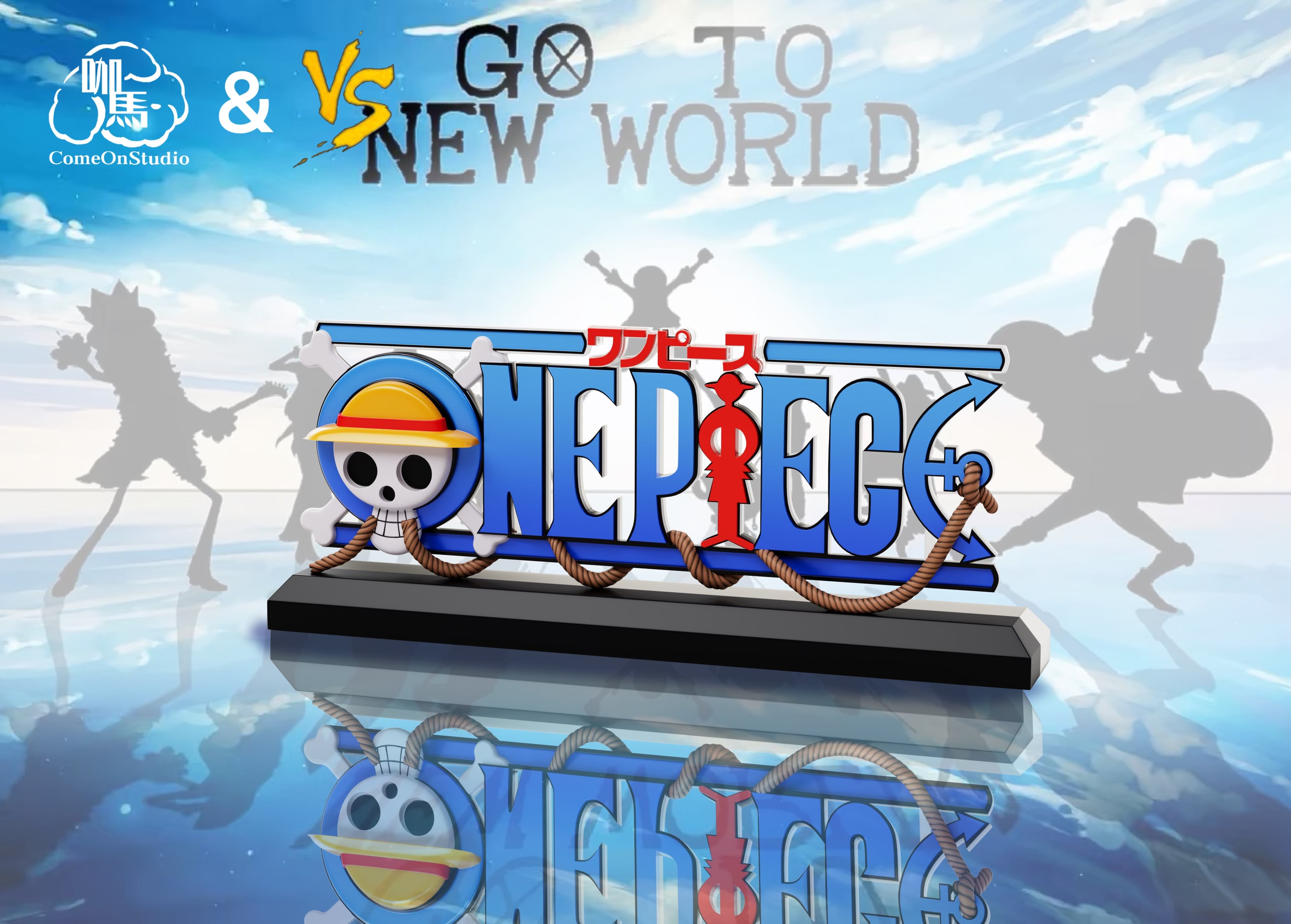 VS x Come On - One Piece Logo - Thumbnail 2