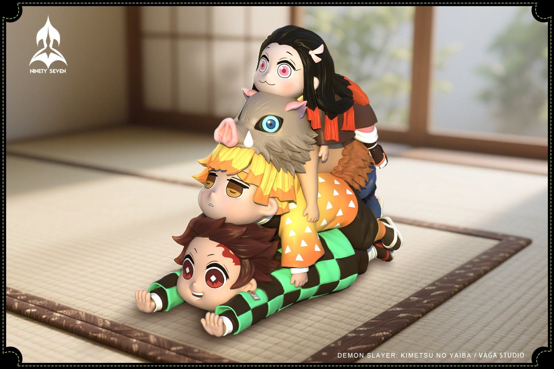 Ninety Seven - Tanjiro, Zenitsu, Inosuke and Nezuko - Thumbnail 6
