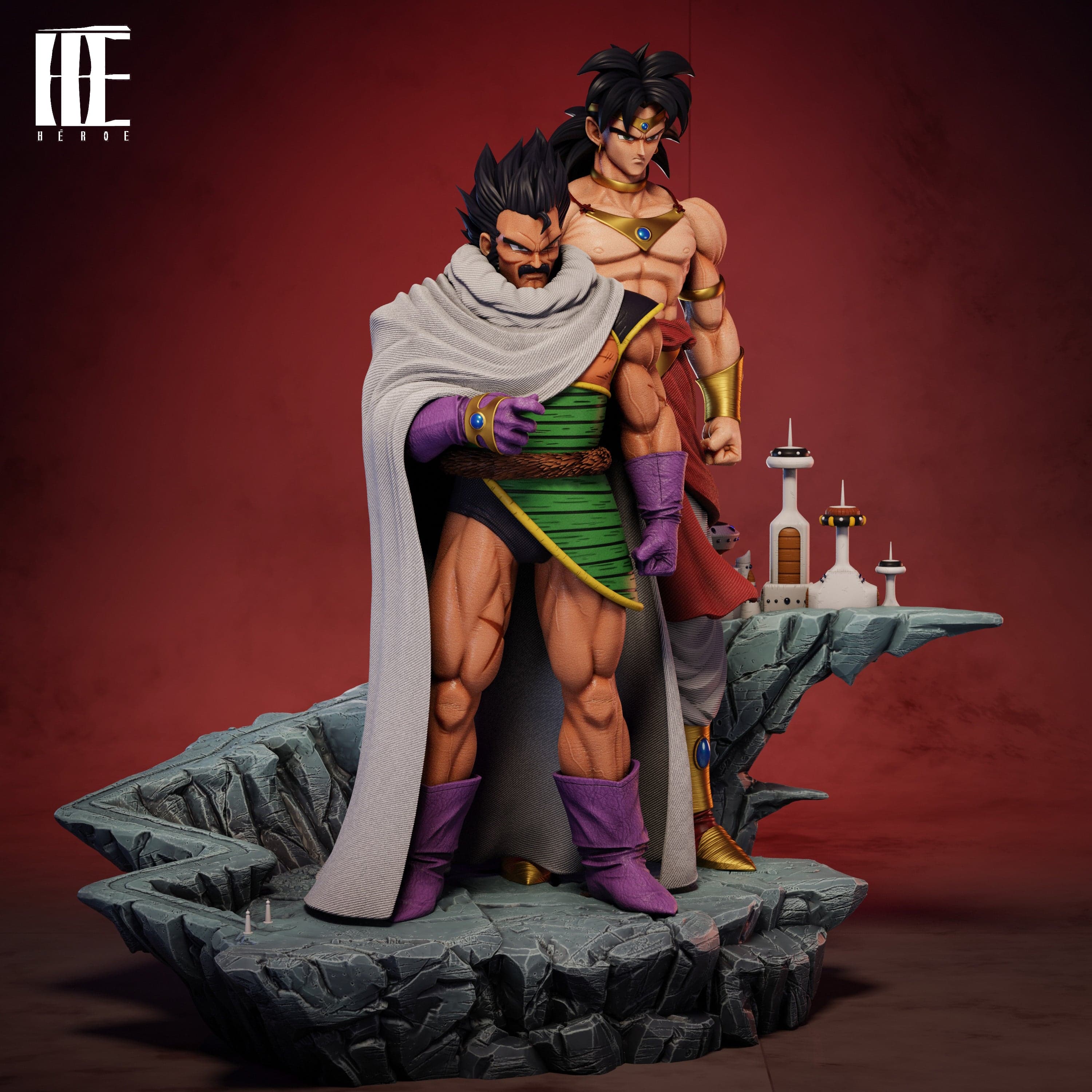 Heroe Collectibles - Broly and Paragus - Thumbnail 4