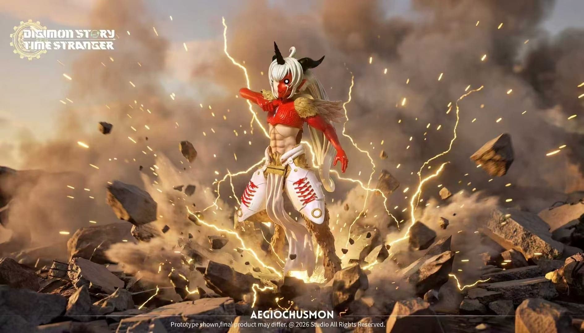 FC x Hudie - Aegiochusmon - Thumbnail 3