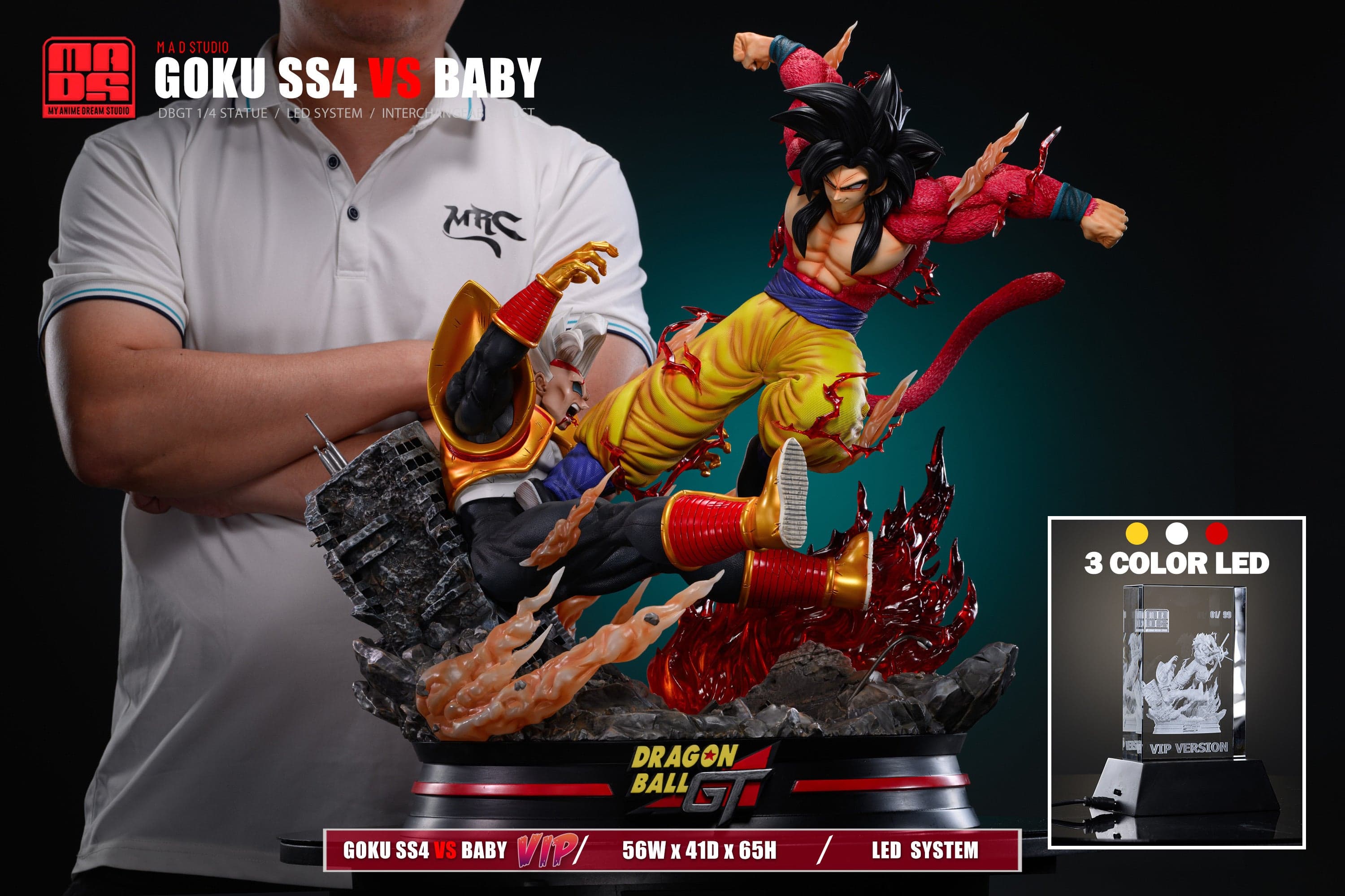 MAD - SSJ4 Goku vs Baby Vegeta - Thumbnail 5