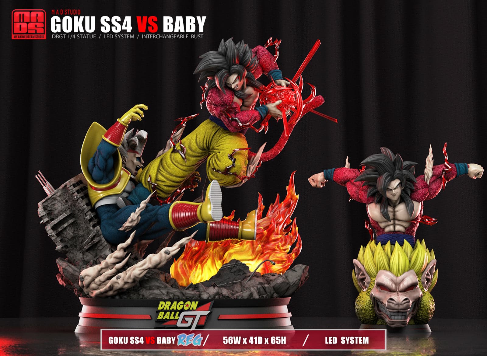 MAD - SSJ4 Goku vs Baby Vegeta - Thumbnail 7