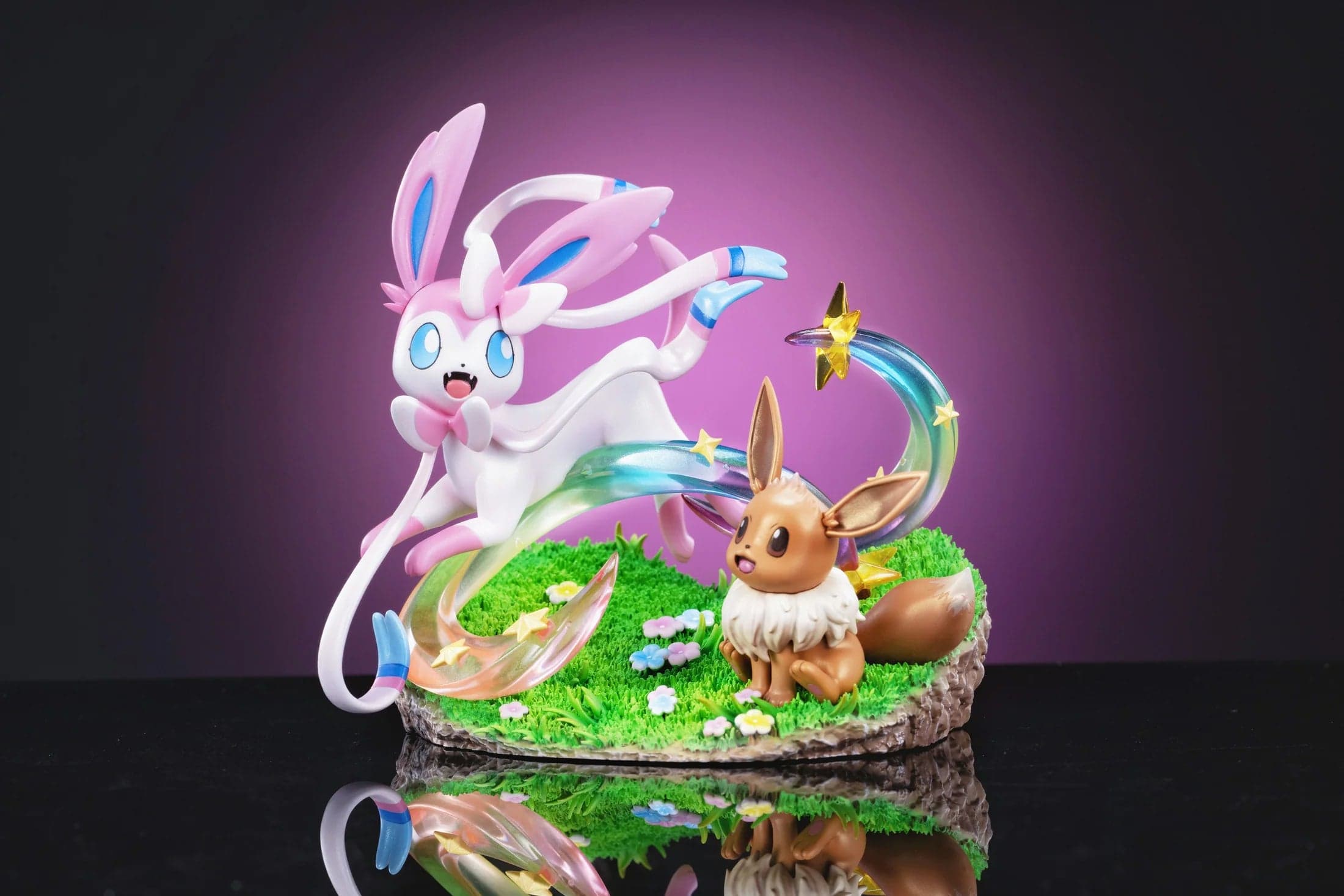 Digital Monster - Sylveon and Eevee - Image 1