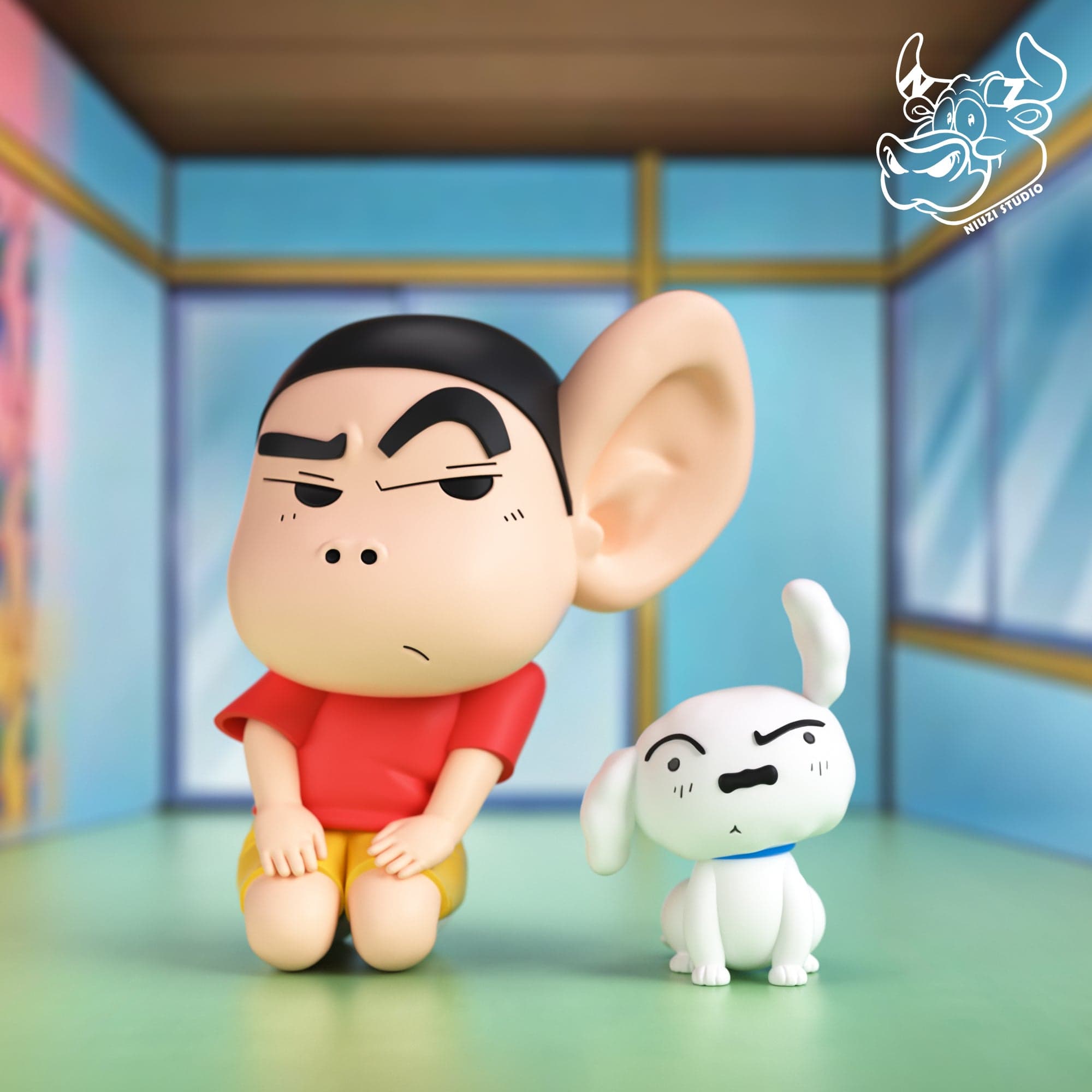 Niuzi - Shinnosuke Nohara and Shiro - Image 1