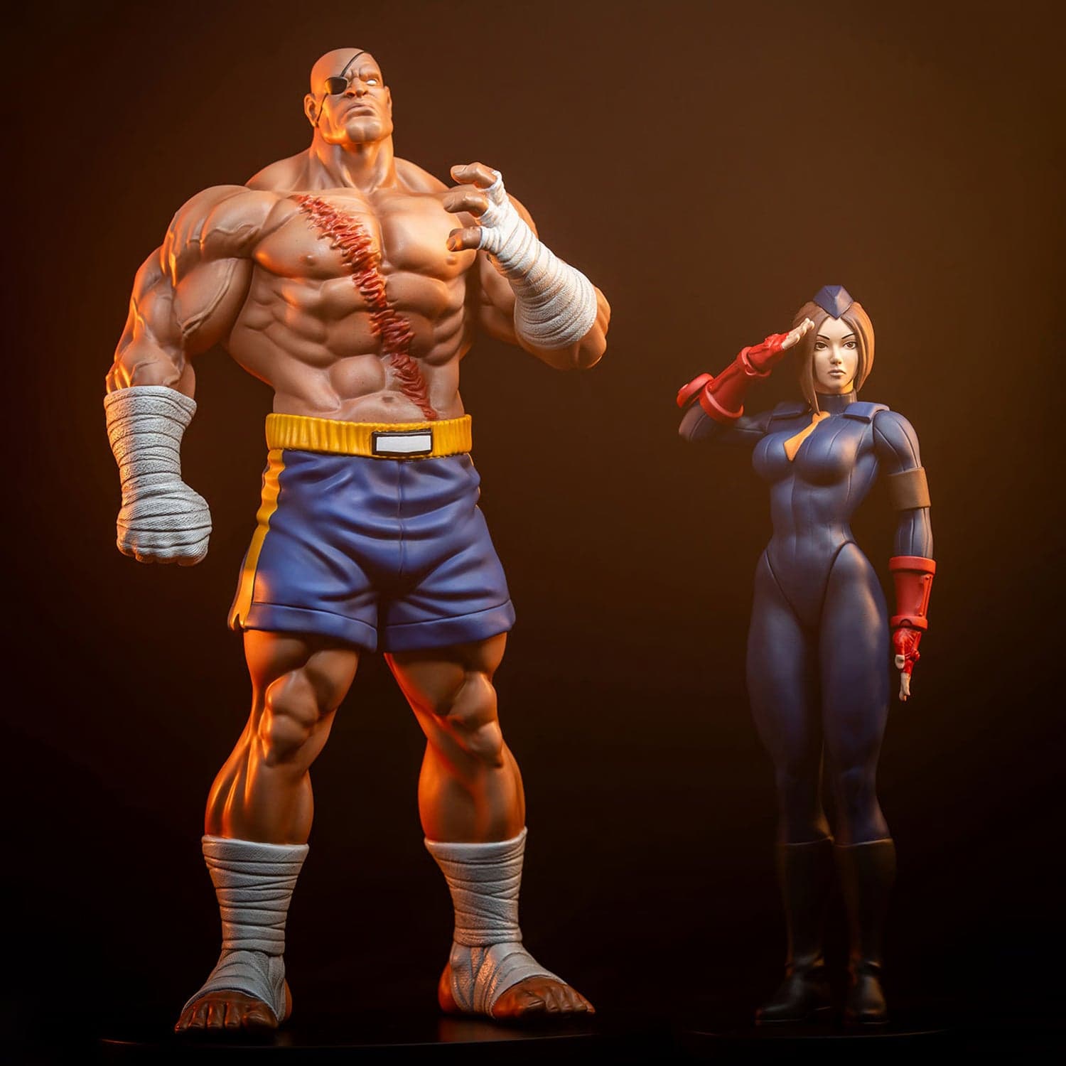 Sideshow Collectibles - Sagat and Juli - Image 1