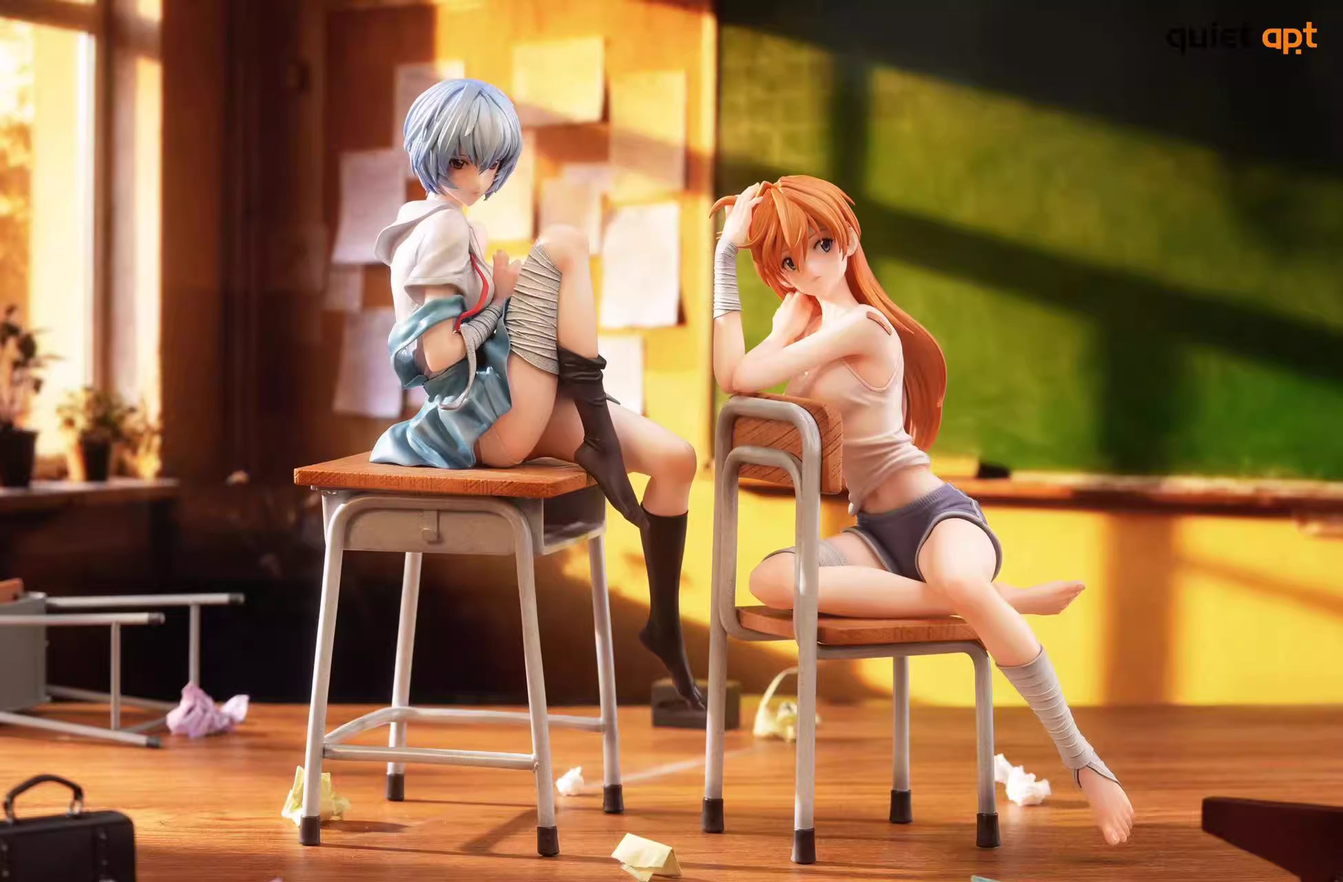 Quiet Art - Asuka and Rei