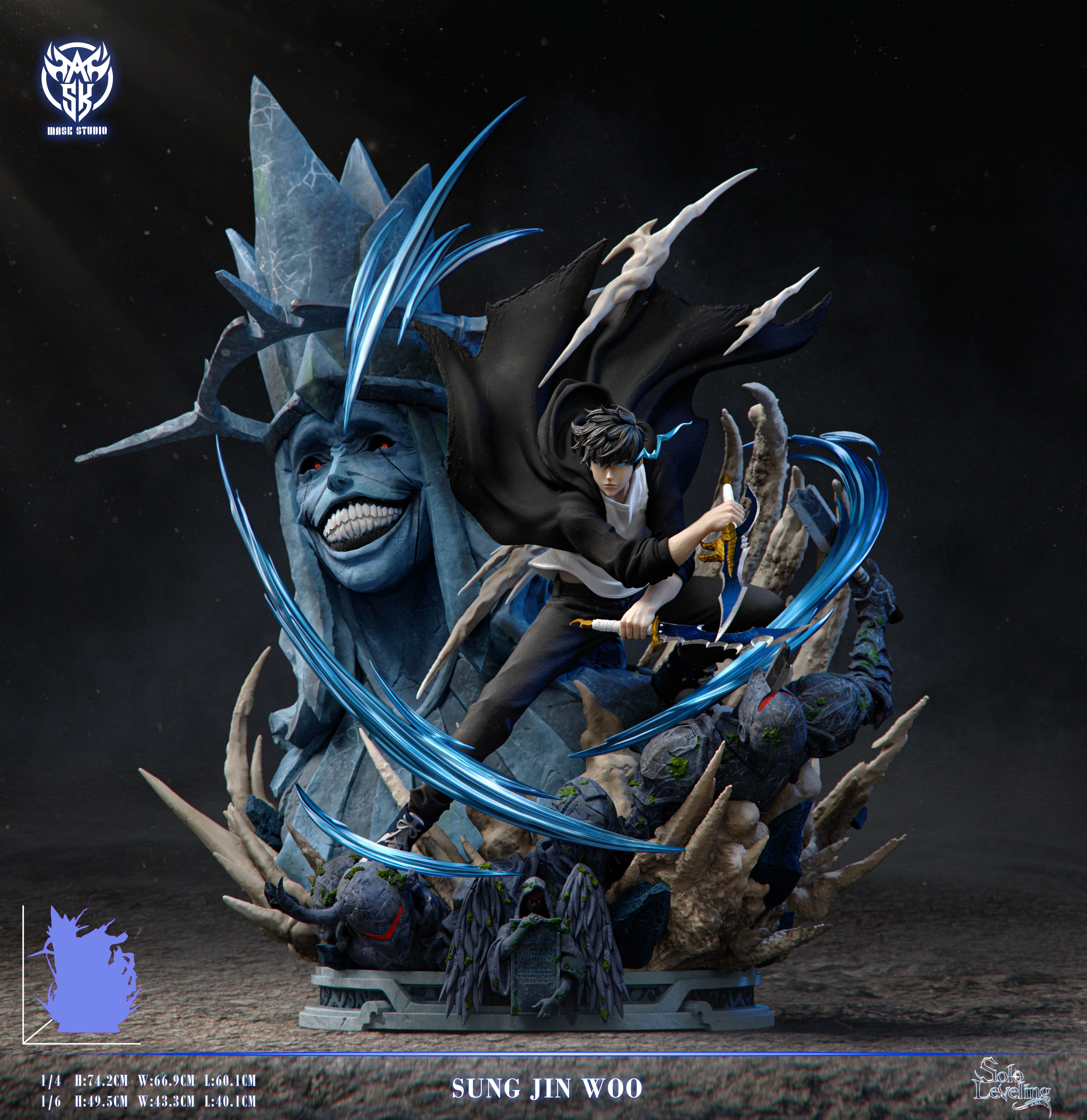 Mask - Sung Jinwoo and Kandiaru