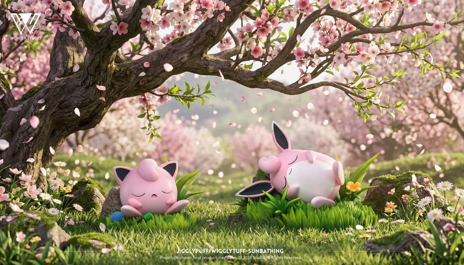 Wonder - Jigglypuff, Wigglytuff and Raichu