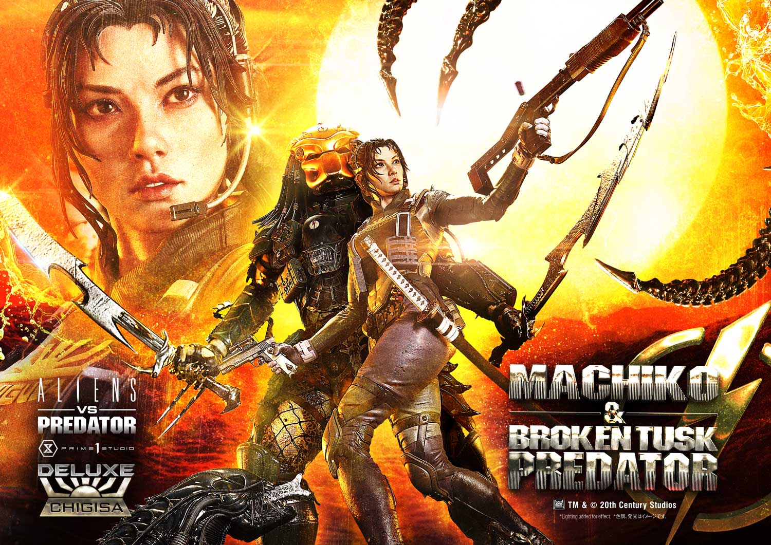 Prime 1 - Machiko Noguchi and Broken Tusk Predator