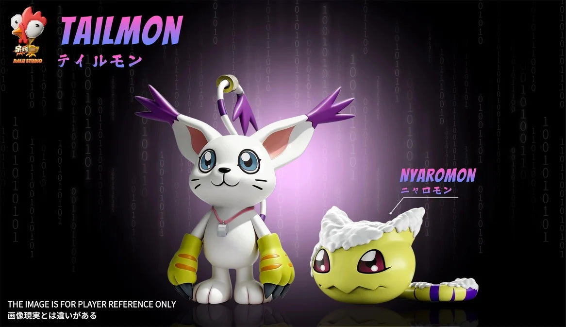 IK - Tailmon, Nyaromon, Patamon and Tokomon