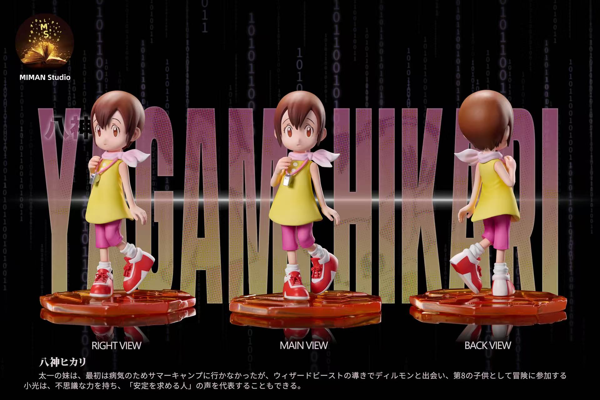 MIMAN - Hikari Yagami, Salamon and Tailmon