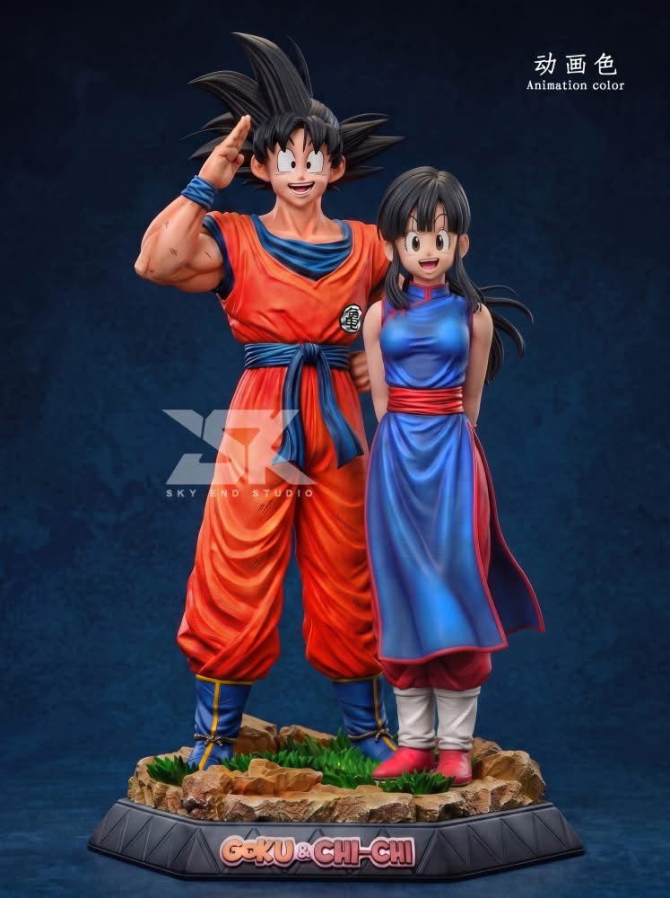 Sky End - Goku, Chi and Gohan