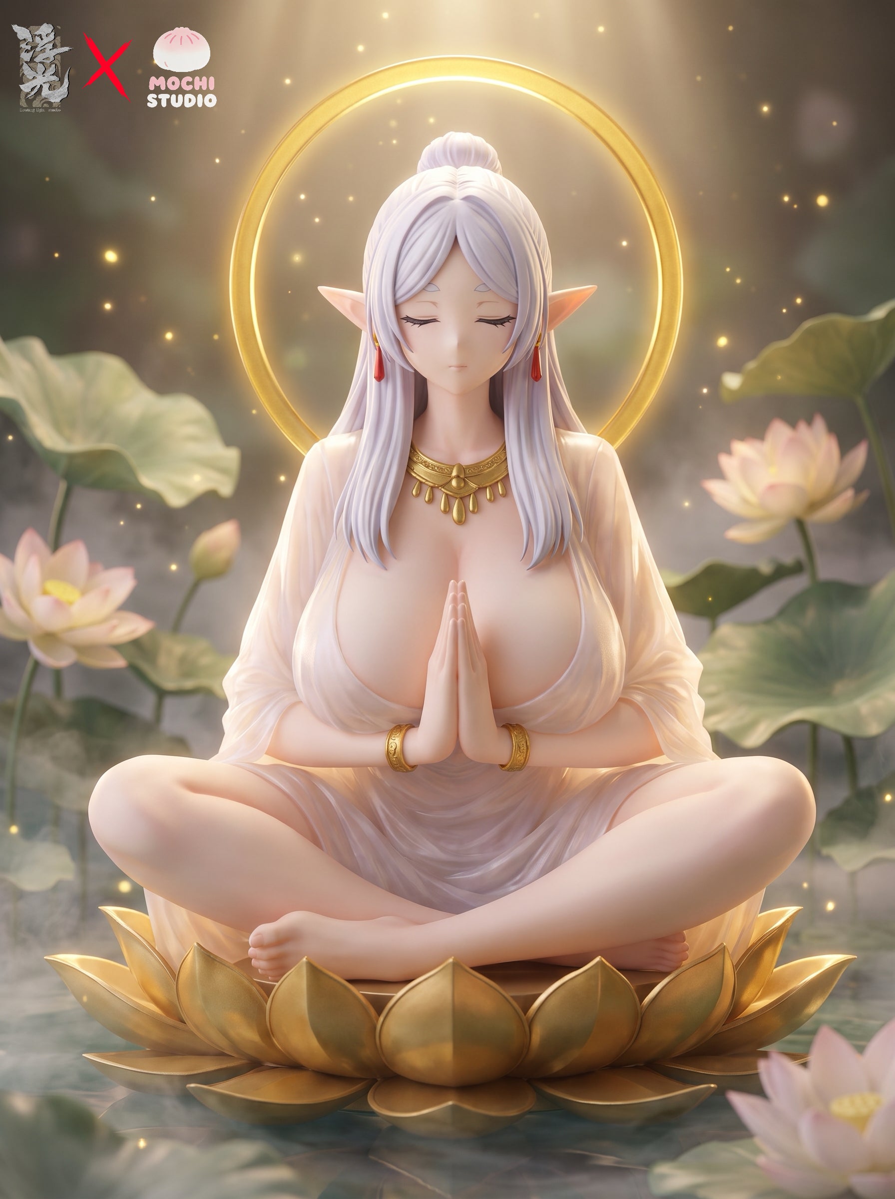 Floating Light x Mochi - Frieren cos Guan Yin