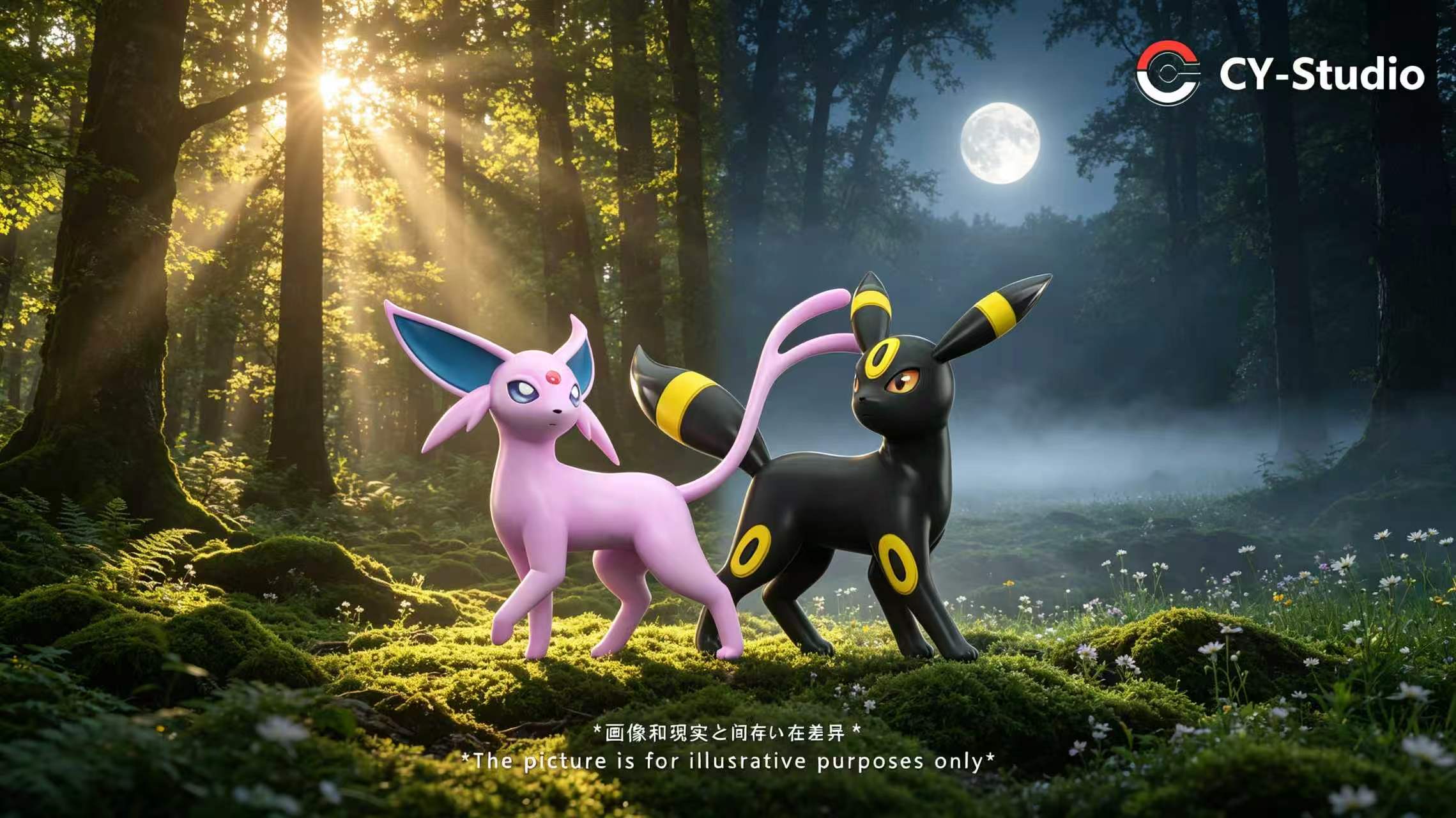 CY - Espeon and Umbreon
