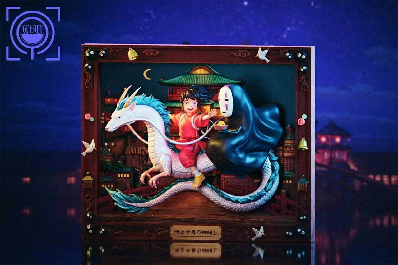 Geisha - Chihiro, No-Face and Haku