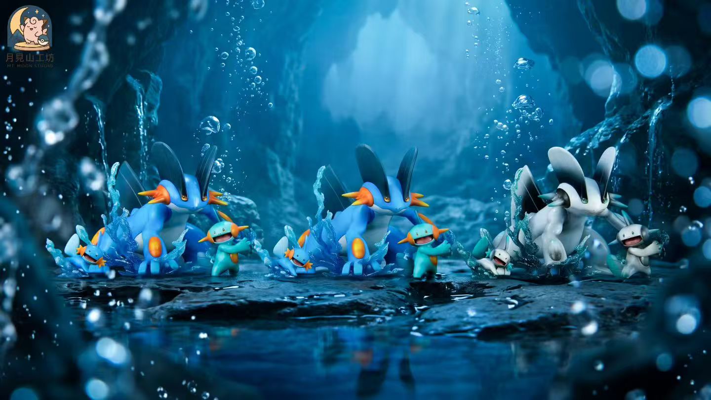 MT Moon - Mudkip, Marshtomp and Swampert