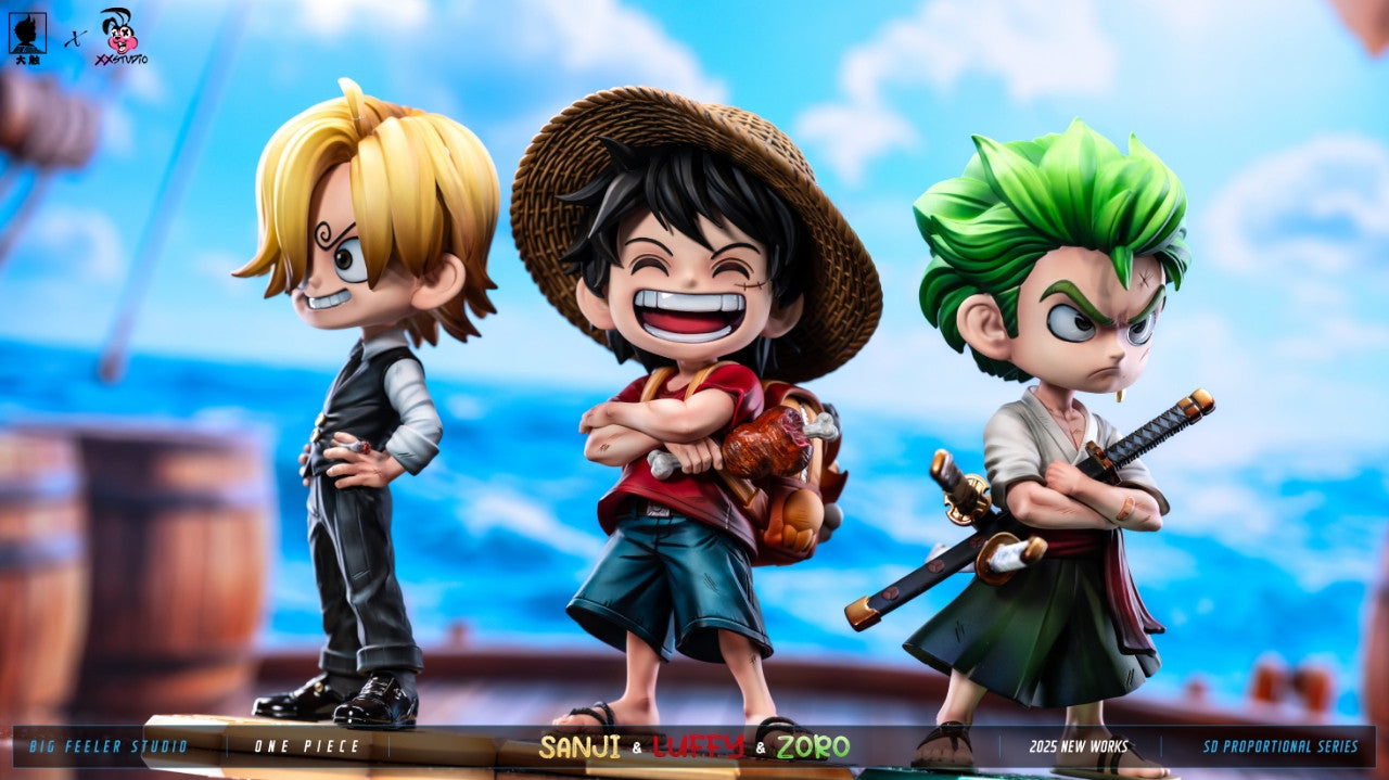 Big Feeler - Luffy, Sanji and Zoro