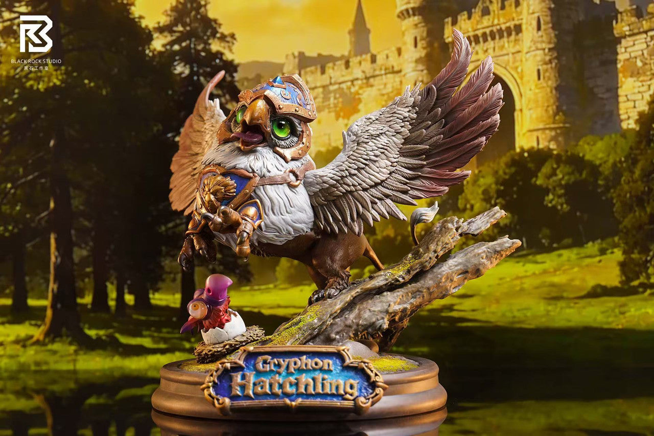 Black Rock - Gryphon Hatchling, Gorian Butcher and Dread Horrorling