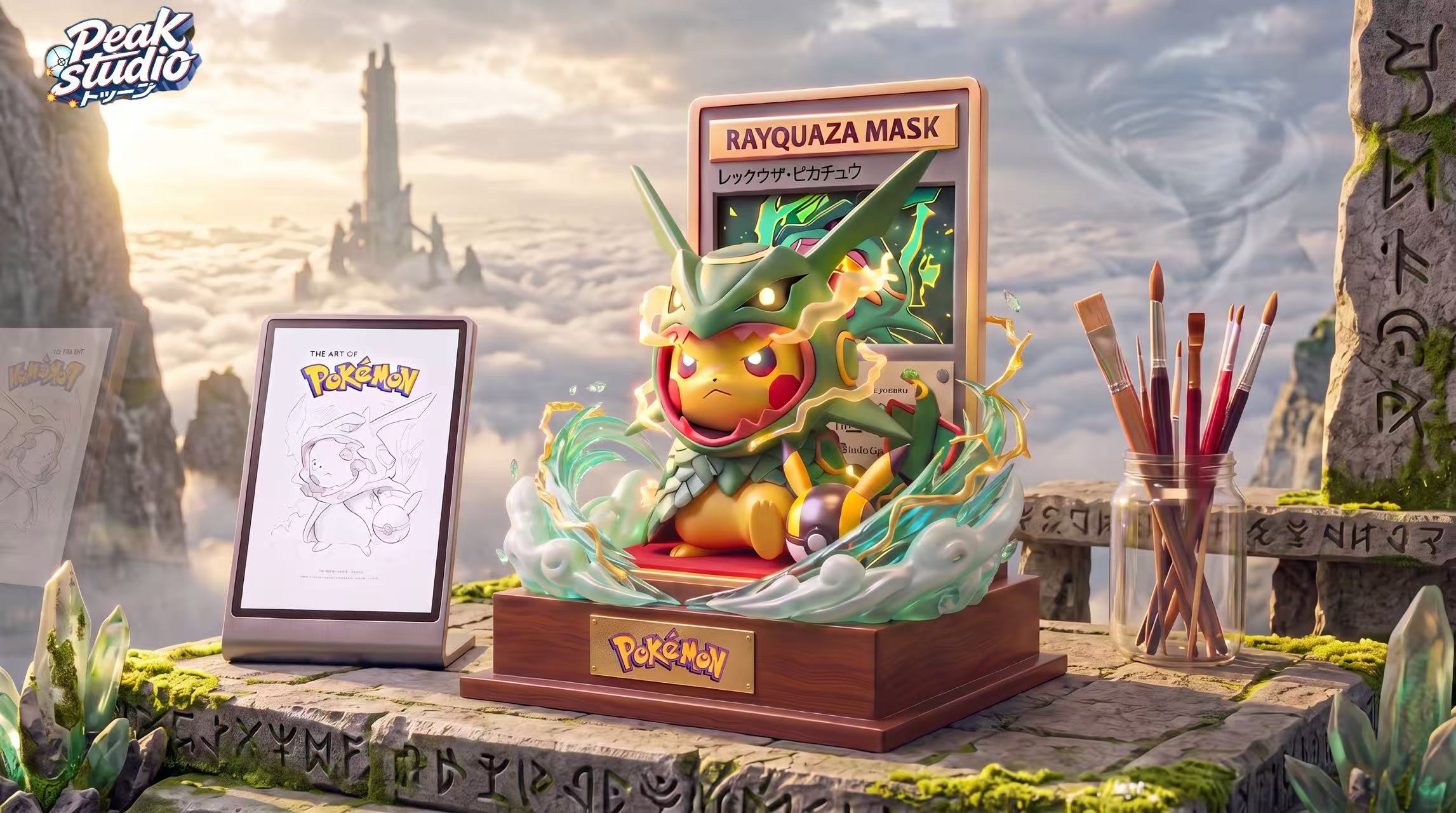 Peak - Pikachu cos Rayquaza