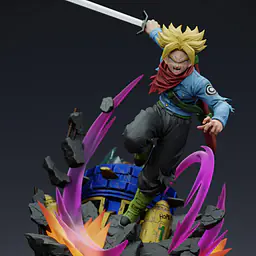 Player 1 - Trunks StatueCorp