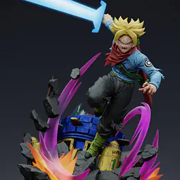 Player 1 - Trunks StatueCorp