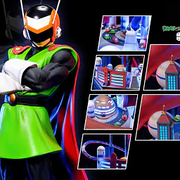 MY - Great Saiyaman Gohan and Videl StatueCorp