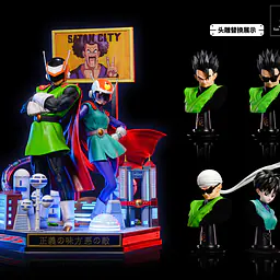 MY - Great Saiyaman Gohan and Videl StatueCorp