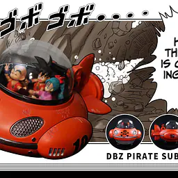 JacksDo - Pirate Submarine StatueCorp