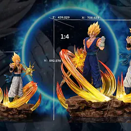 Kylin - Vegito and Gogeta StatueCorp