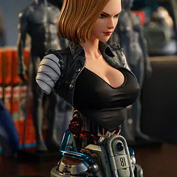 Green Leaf - Android 18 StatueCorp