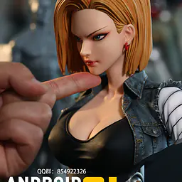 Green Leaf - Android 18 StatueCorp