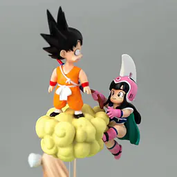 Big Egg - Kid Goku and Chi StatueCorp