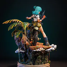 Jimei Palace - Bulma StatueCorp