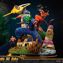 MRC - King Piccolo vs Kid Goku StatueCorp