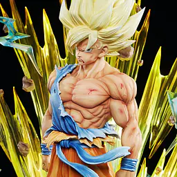 Infinite - SSJ Goku StatueCorp