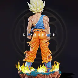 Infinite - SSJ Goku StatueCorp